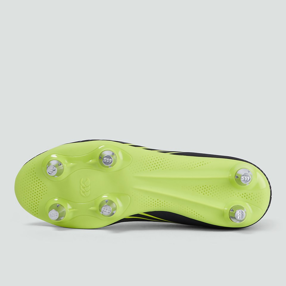 JUNIOR UNISEX SPEED 3.0 SOFT GROUND BOOT BLACK/GREEN