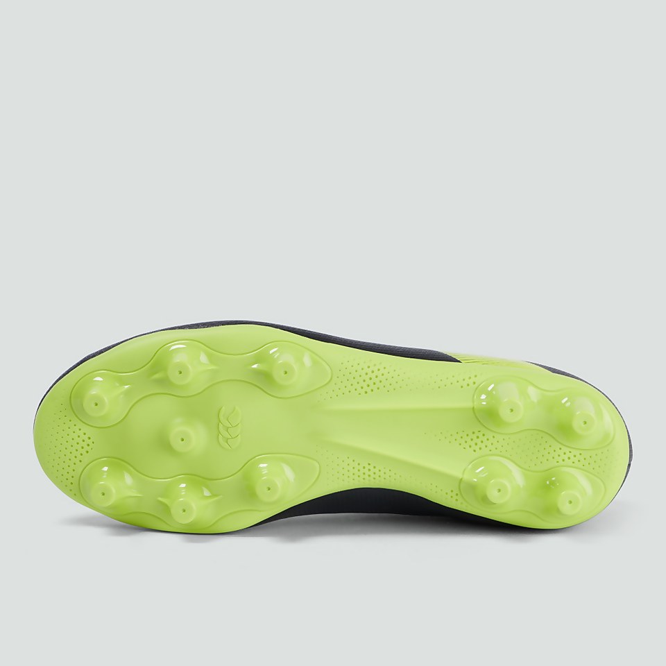 JUNIOR UNISEX PHOENIX 3.0 FIRM GROUND BOOT BLACK/GREEN