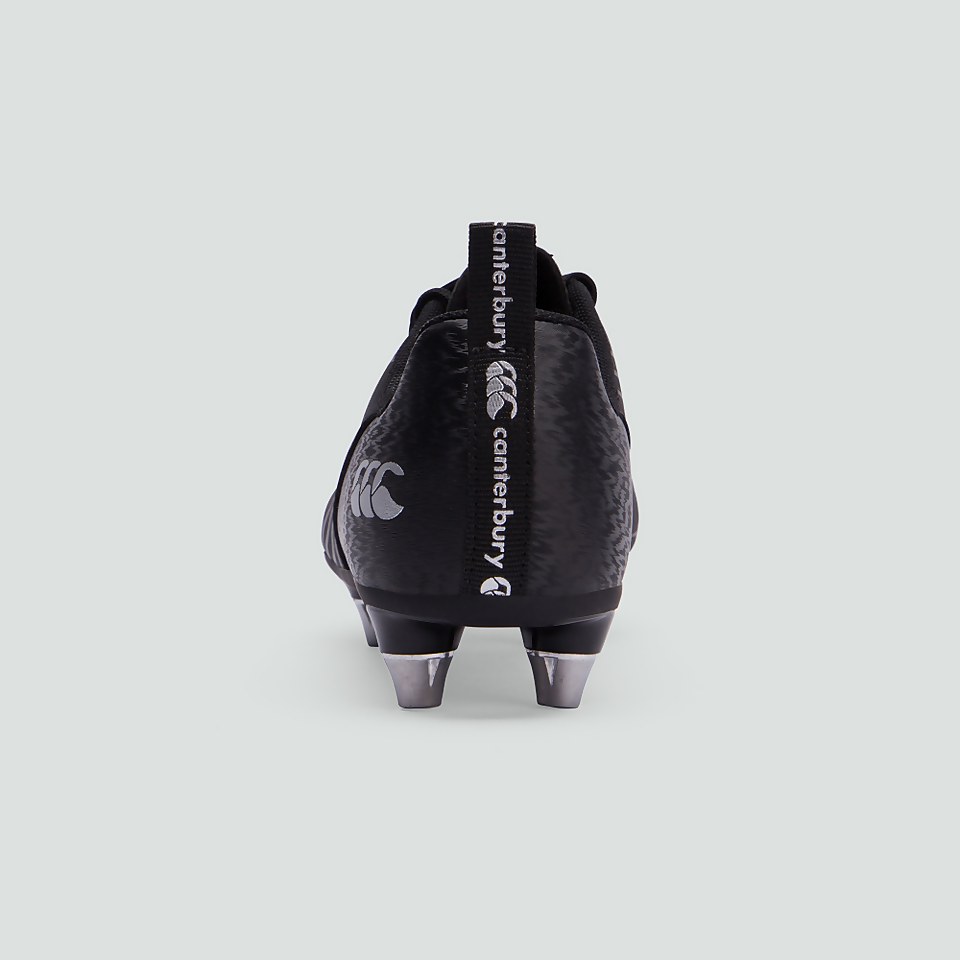 JUNIOR UNISEX SPEED 3.0 PLUS SOFT GROUND BOOT BLACK/GREY