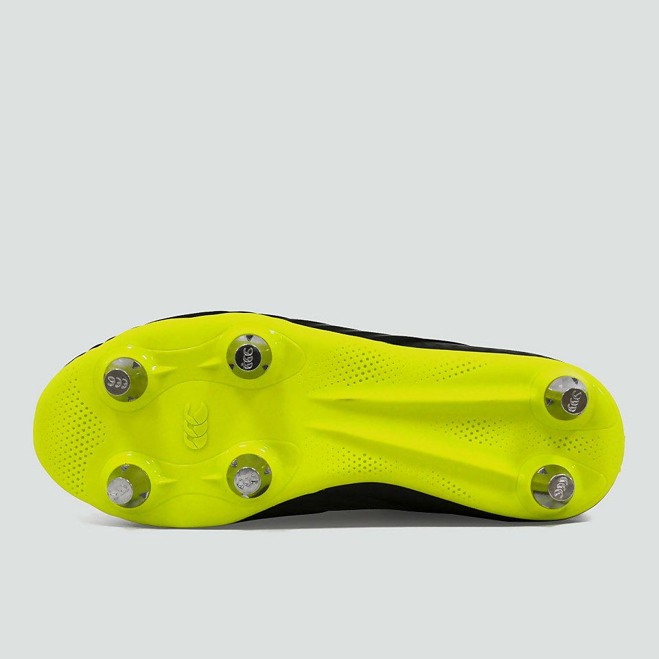 JUNIOR UNISEX SPEED 3.0 PLUS SOFT GROUND BOOT BLACK/GREEN