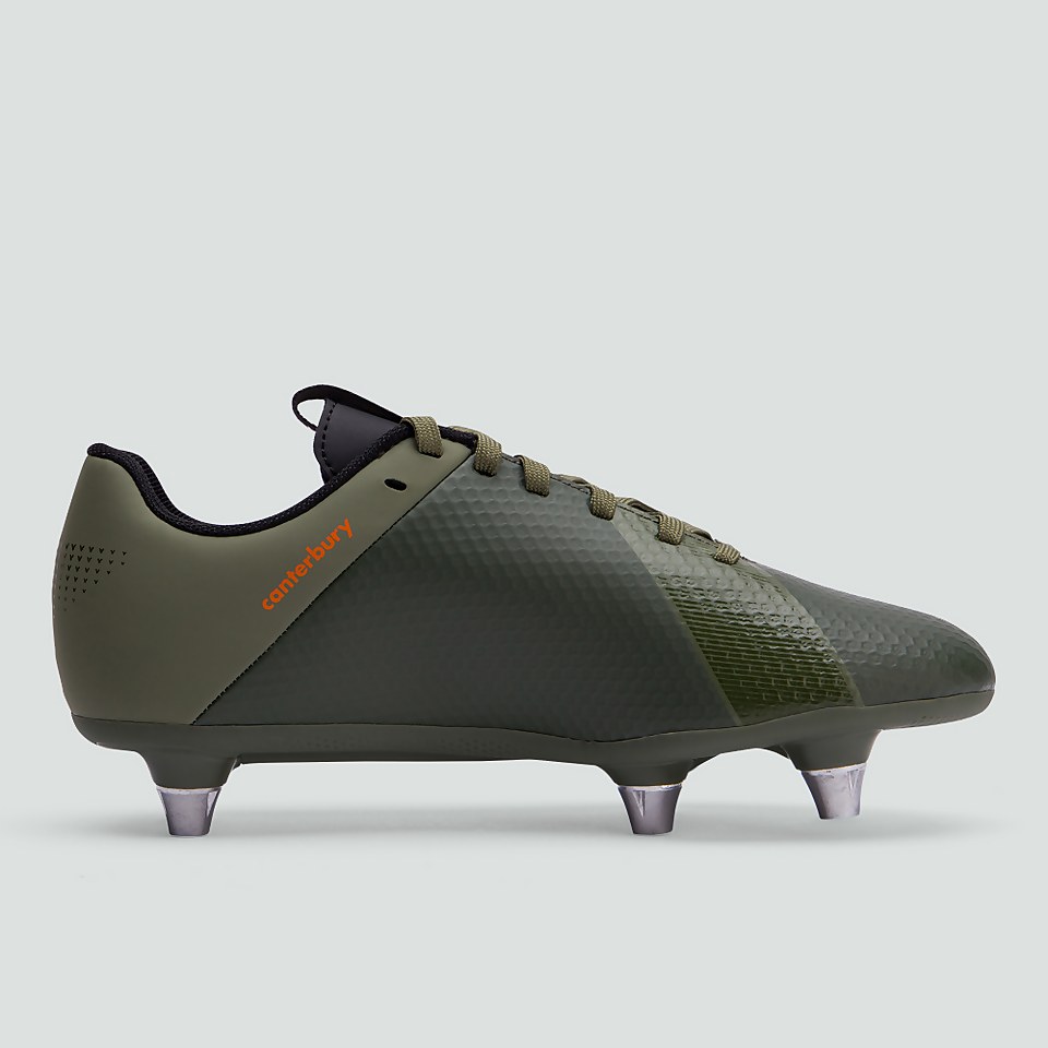 JUNIOR UNISEX PHOENIX 3.0 PLUS SOFT GROUND BOOT GREEN/BLACK