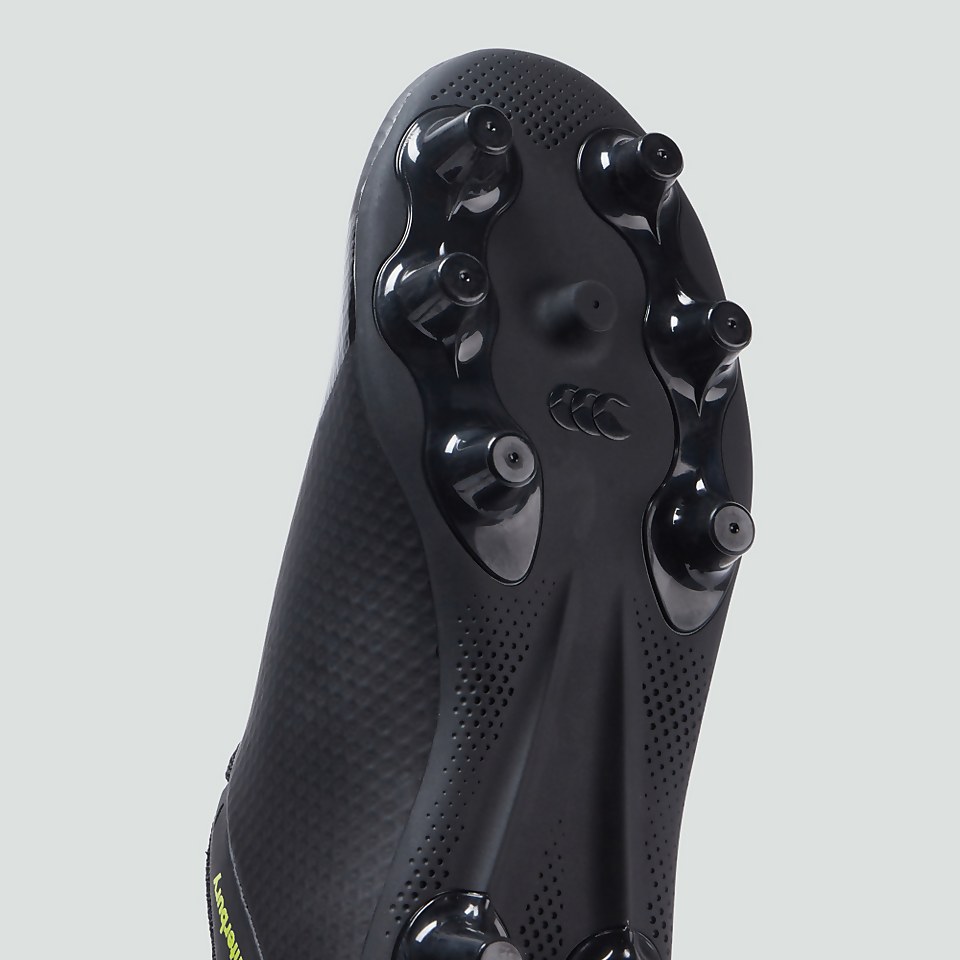 JUNIOR UNISEX PHOENIX 3.0 PLUS SOFT GROUND BOOT BLACK/GREEN