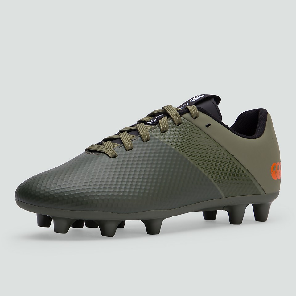 JUNIOR UNISEX PHOENIX 3.0 PLUS FIRM GROUND BOOT GREEN/BLACK