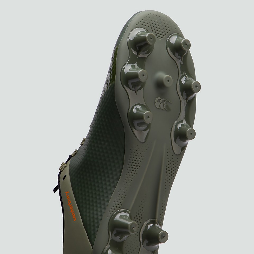 JUNIOR UNISEX PHOENIX 3.0 PLUS FIRM GROUND BOOT GREEN/BLACK