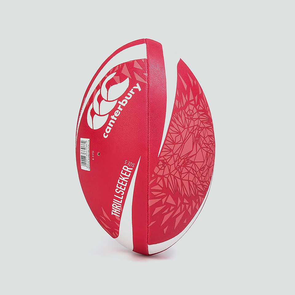 ADULT UNISEX BRITISH & IRISH LIONS THRILLSEEKER SUPPORTER BALL RED