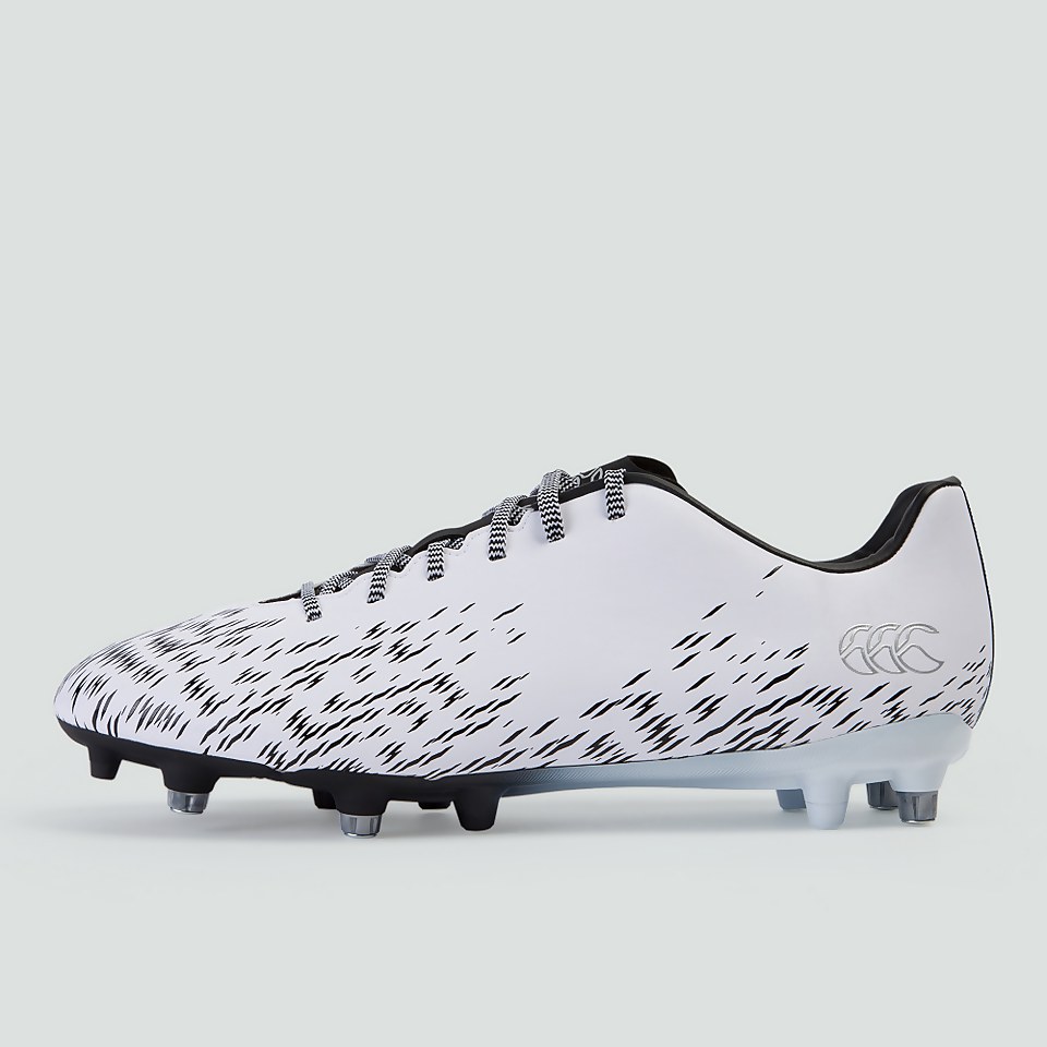 ADULT SPEED 2.0 SOFT GROUND BOOT BLACK/WHITE