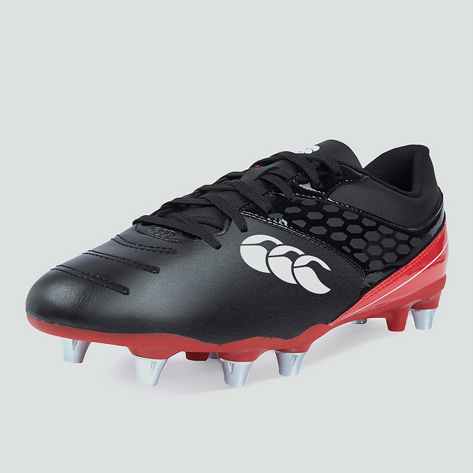ADULT PHOENIX RAZE SOFT GROUND BOOT BLACK/RED