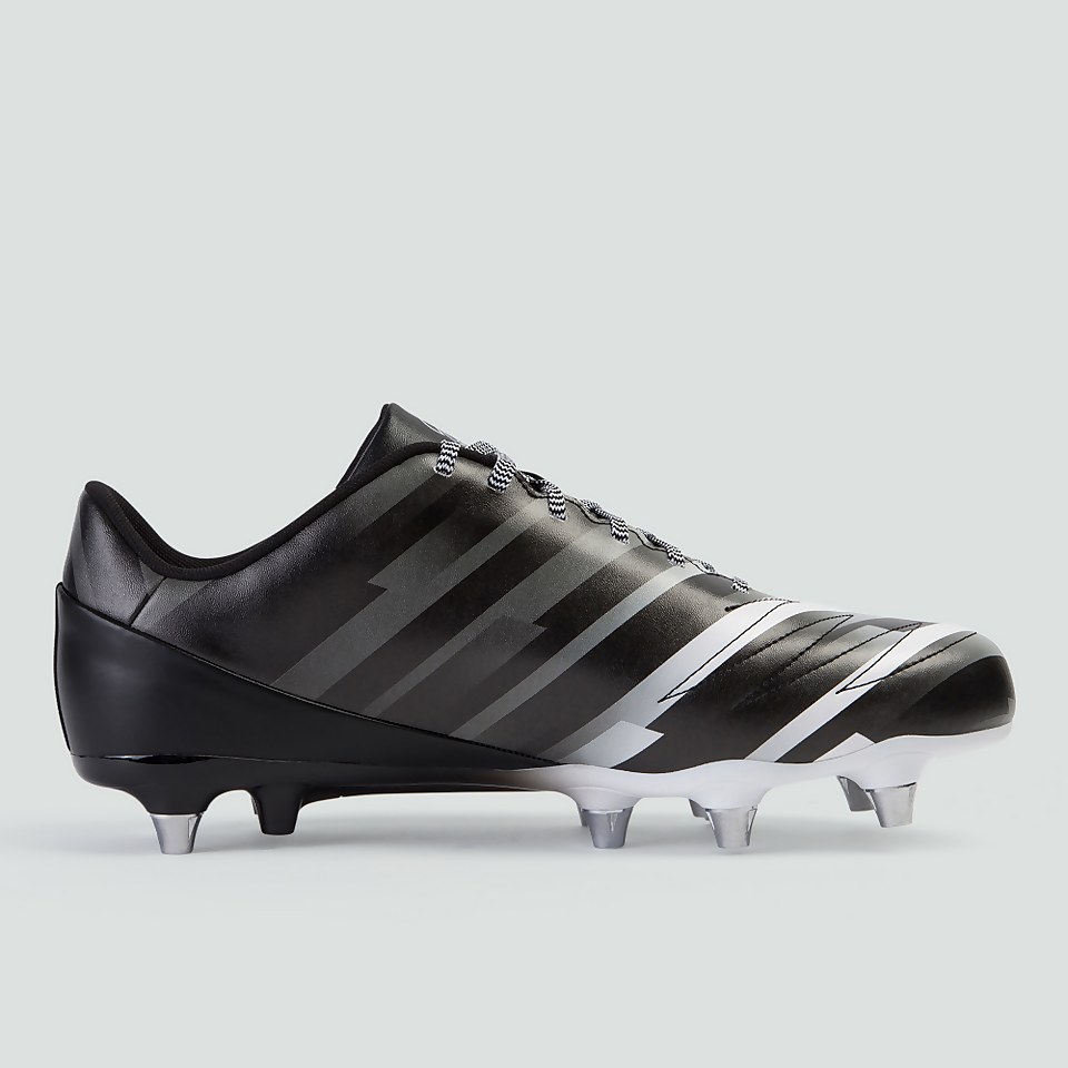 ADULT STAMPEDE 2.0 SOFT GROUND BOOT BLACK/WHITE
