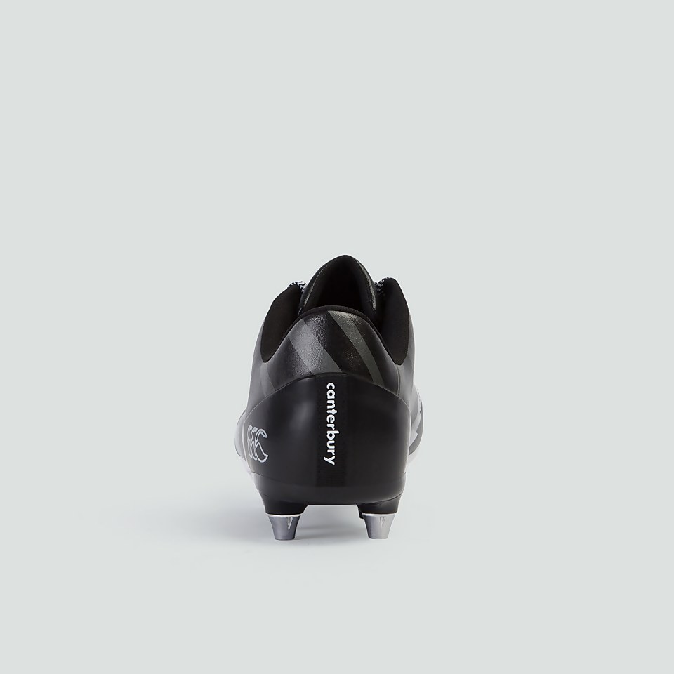 ADULT STAMPEDE 2.0 SOFT GROUND BOOT BLACK/WHITE