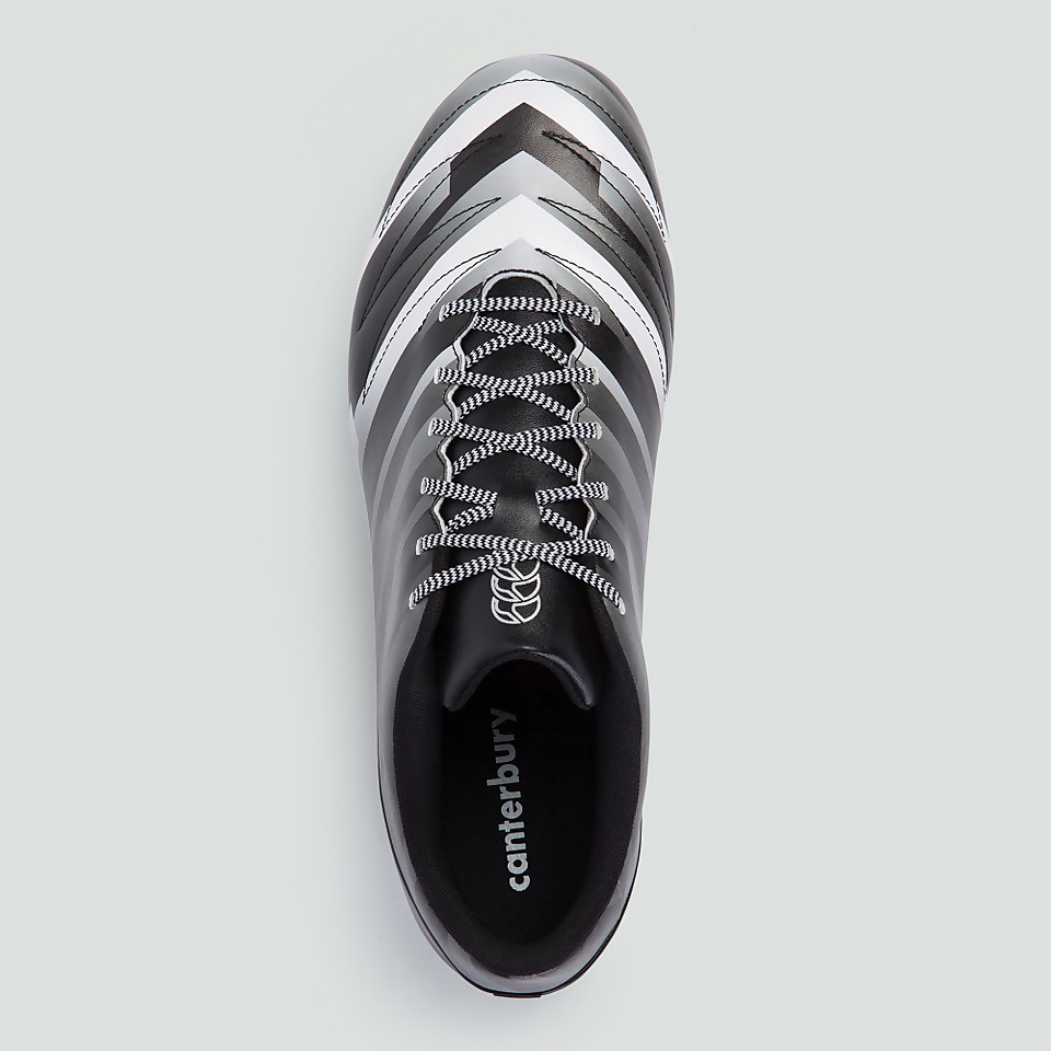 ADULT STAMPEDE 2.0 SOFT GROUND BOOT BLACK/WHITE