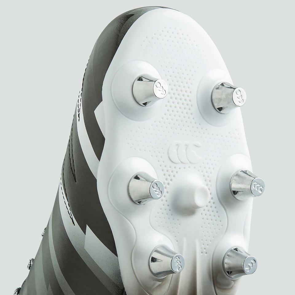 ADULT STAMPEDE 2.0 SOFT GROUND BOOT BLACK/WHITE