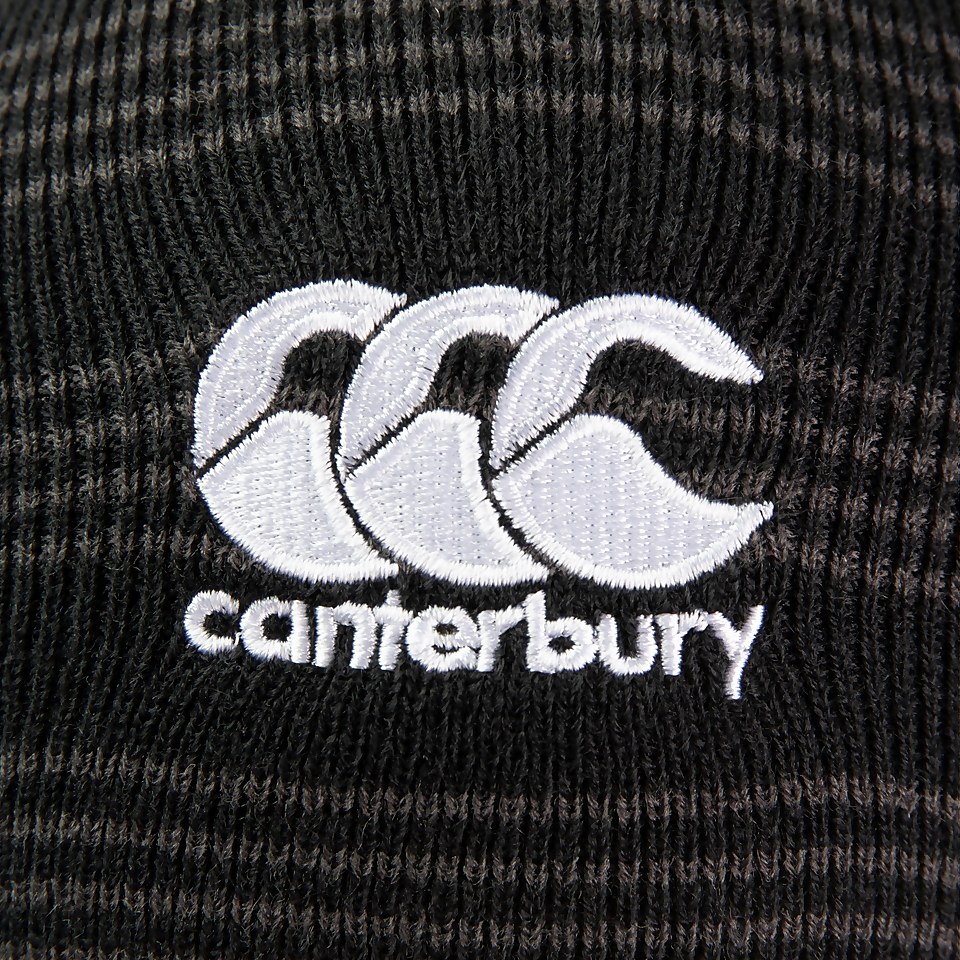 ADULT UNISEX CANTERBURY BEANIE BLACK