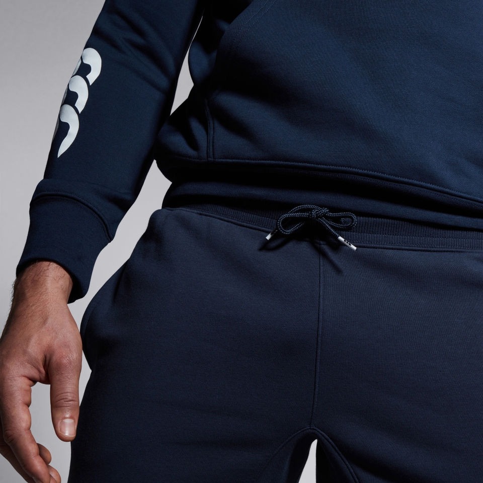 CANTERBURY TAPERED FLEECE CUFFPANT NAVY