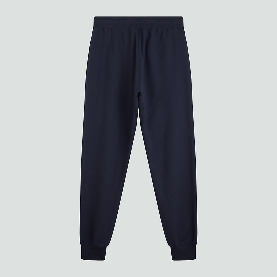 MENS TAPERED FLEECE CUFFPANT NAVY