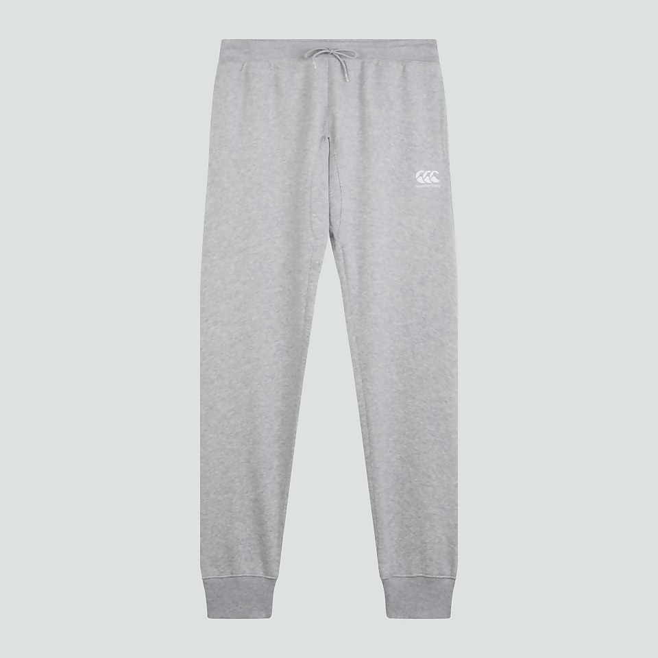 MENS TAPERED FLEECE CUFFPANT GREY