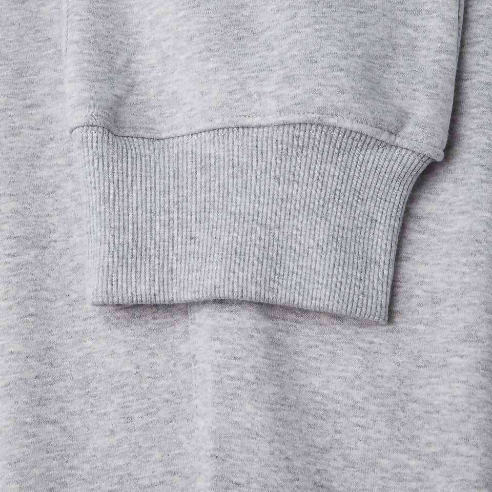 MENS TAPERED FLEECE CUFFPANT GREY