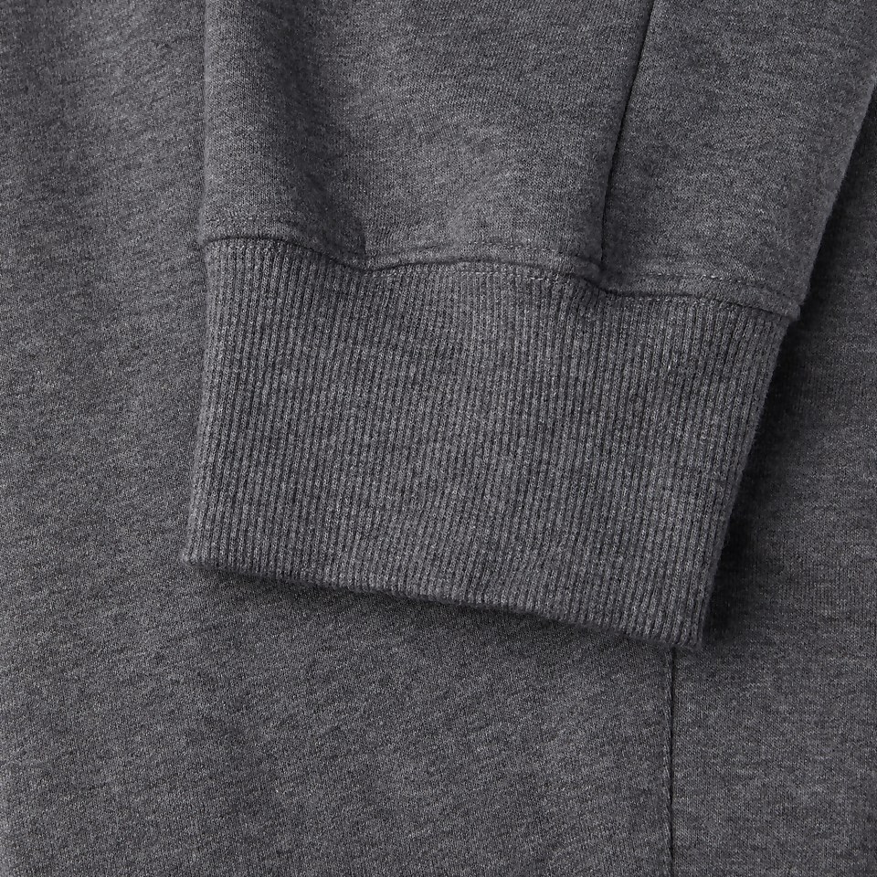 MENS TAPERED FLEECE CUFFPANT GREY
