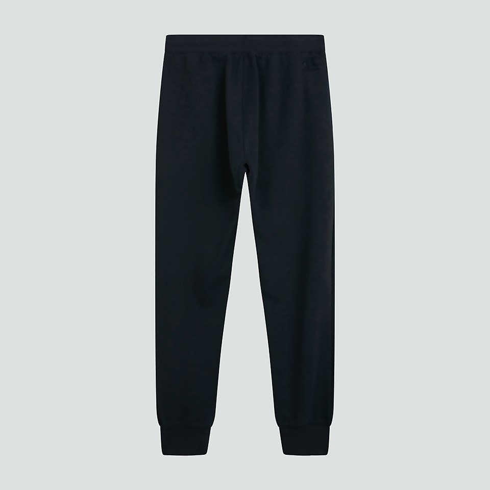 MENS CUFFED FLEECE PANTS BLUE