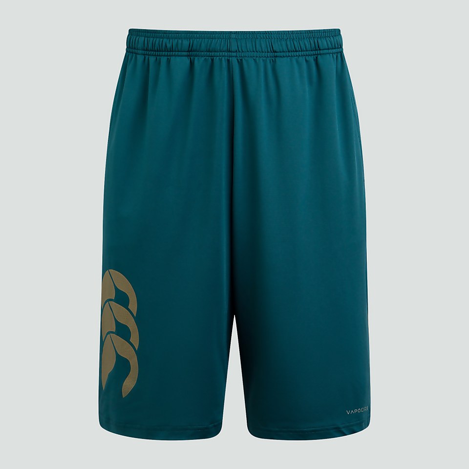 MENS VAPODRI POLY SHORTS GREEN