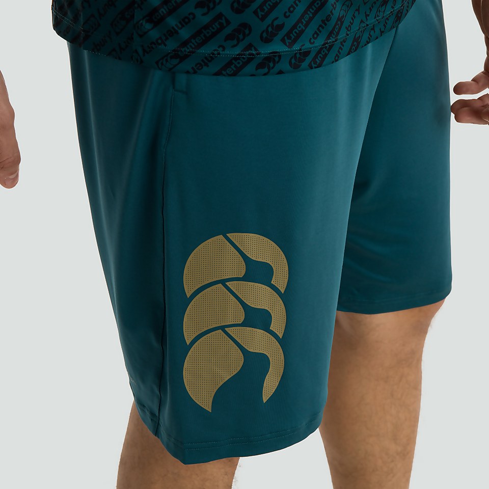 MENS VAPODRI POLY SHORTS GREEN