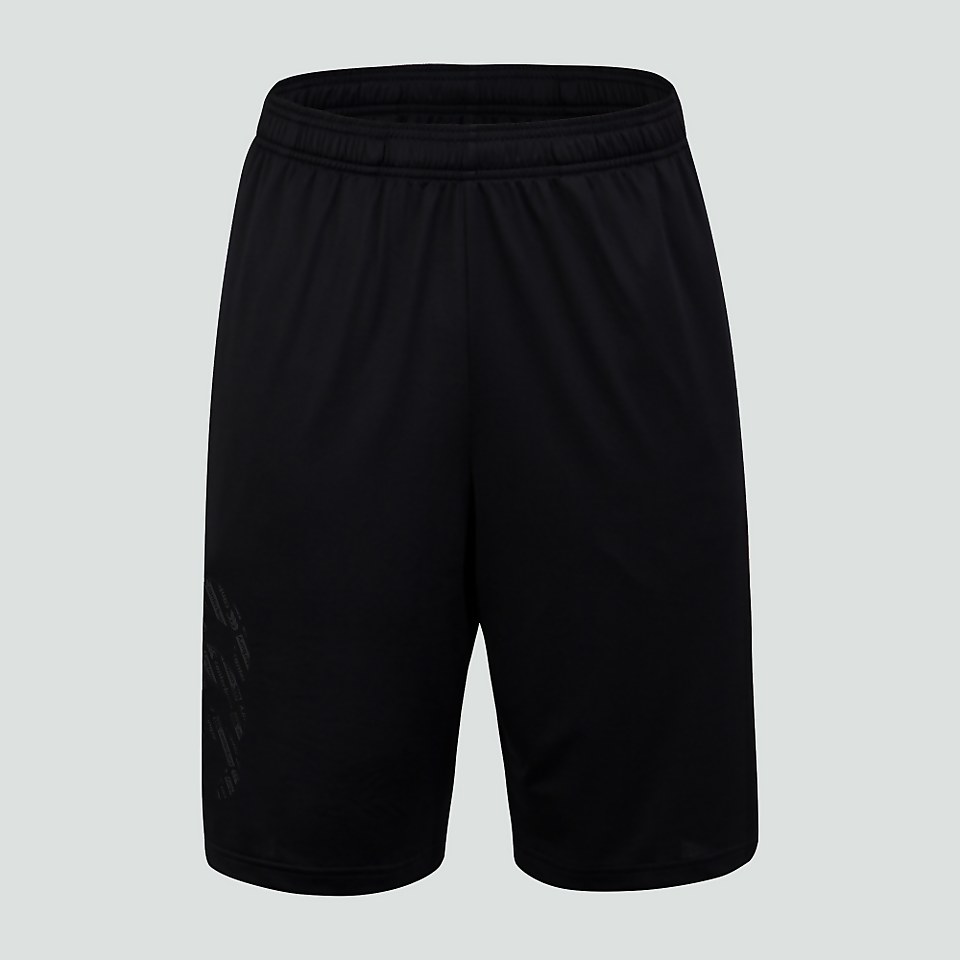 MENS VAPODRI POLY SHORTS BLACK