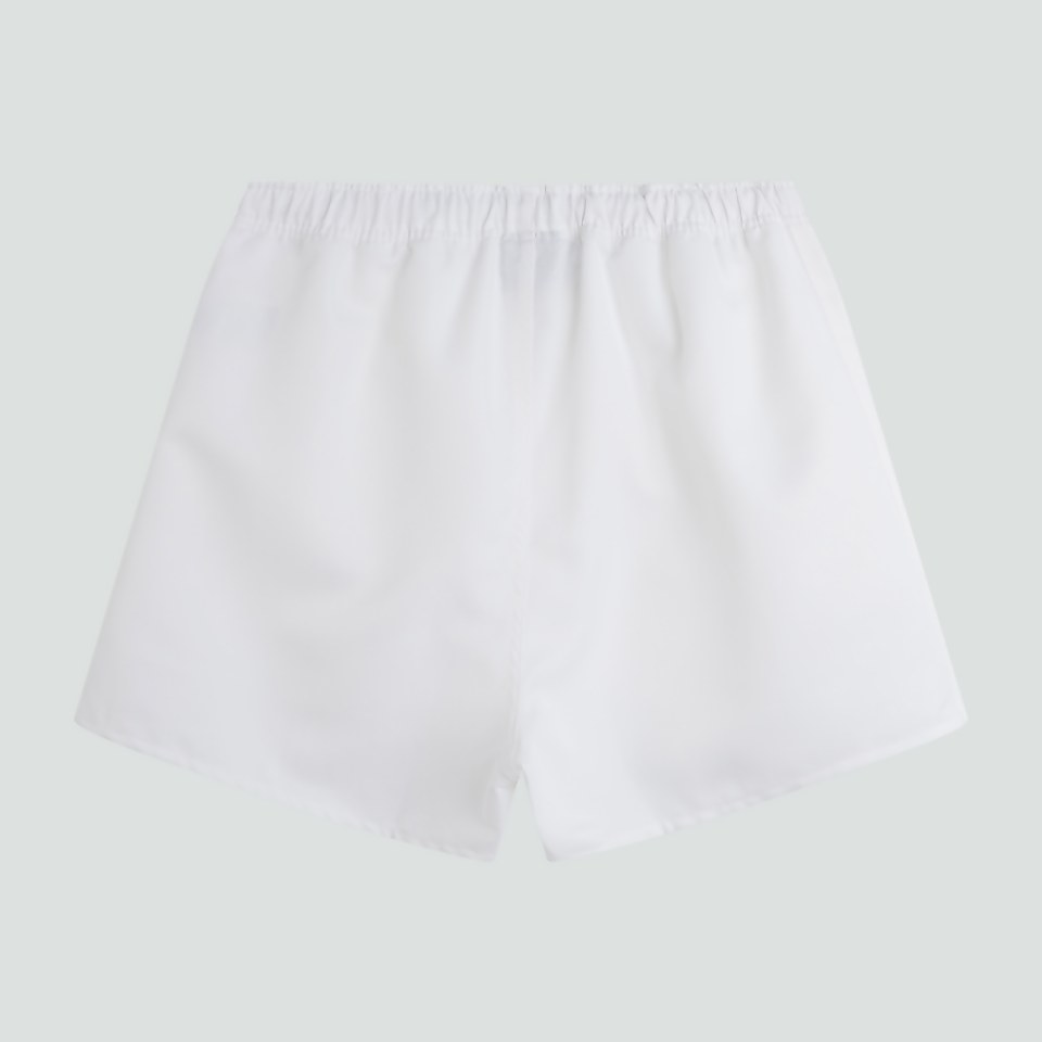 MENS PROFESSIONAL POLYESTER SHORT WHITE