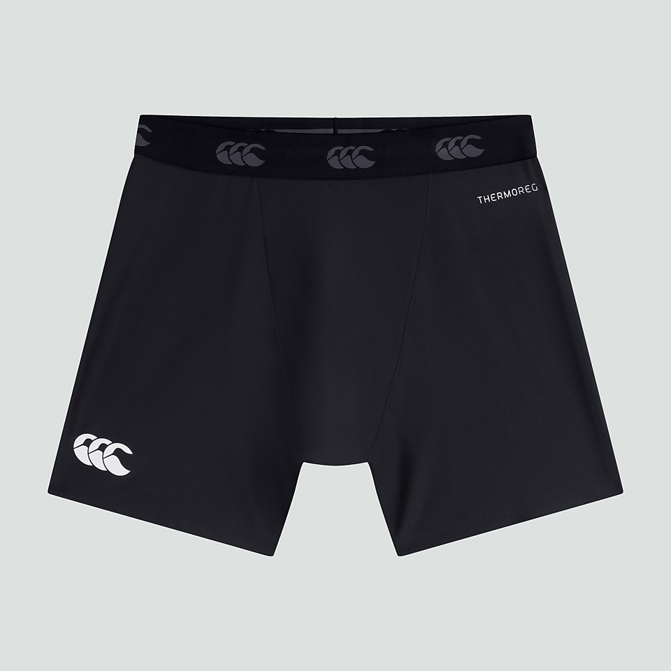 MENS THERMOREG 6 INCH SHORTS BLACK