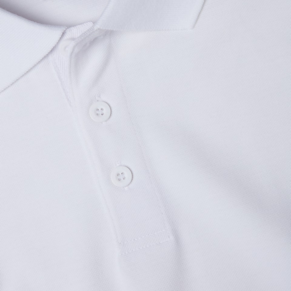 MENS WAIMAK POLO SHIRT WHITE