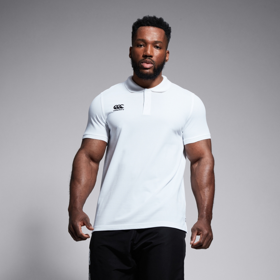 MENS WAIMAK POLO SHIRT IN WHITE