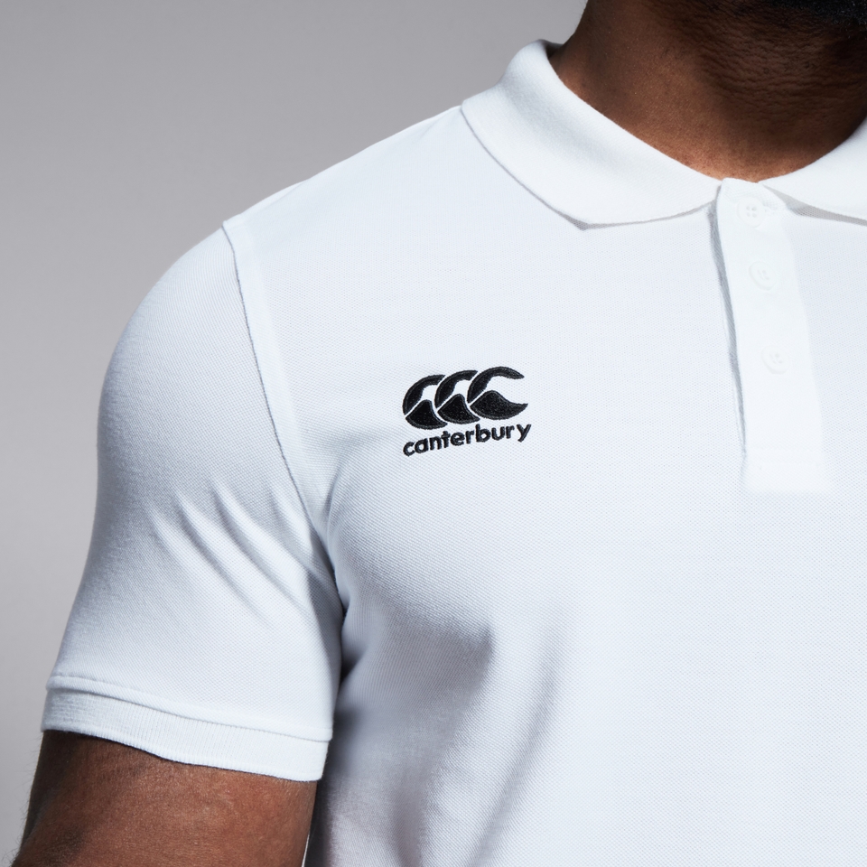 MENS WAIMAK POLO SHIRT IN WHITE