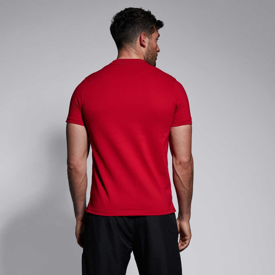 CANTERBURY WAIMAK POLO SHIRT FLAG RED