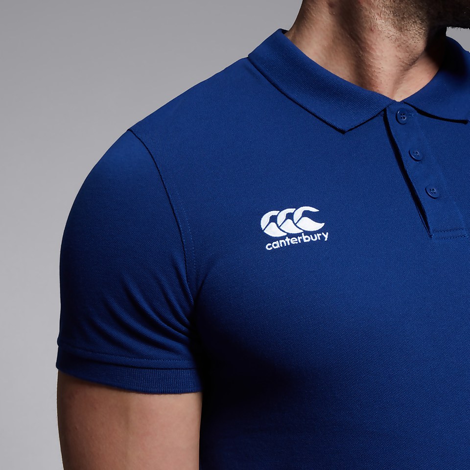 MENS WAIMAK POLO SHIRT BLUE