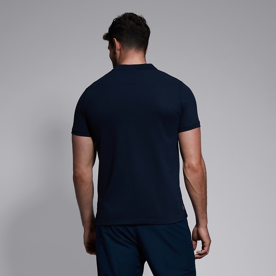 MENS WAIMAK POLO SHIRT NAVY