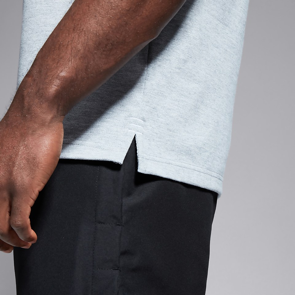 MENS WAIMAK POLO SHIRT GREY