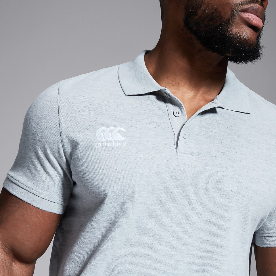 MENS WAIMAK POLO SHIRT GREY