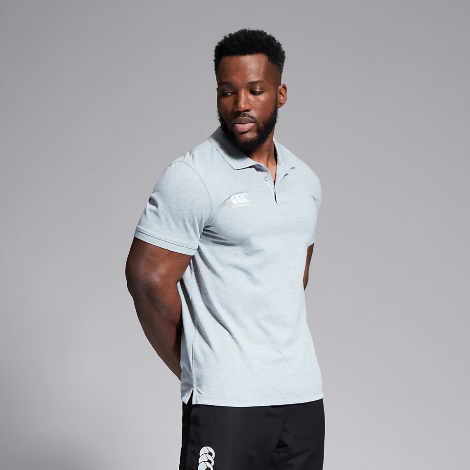 MENS WAIMAK POLO SHIRT GREY