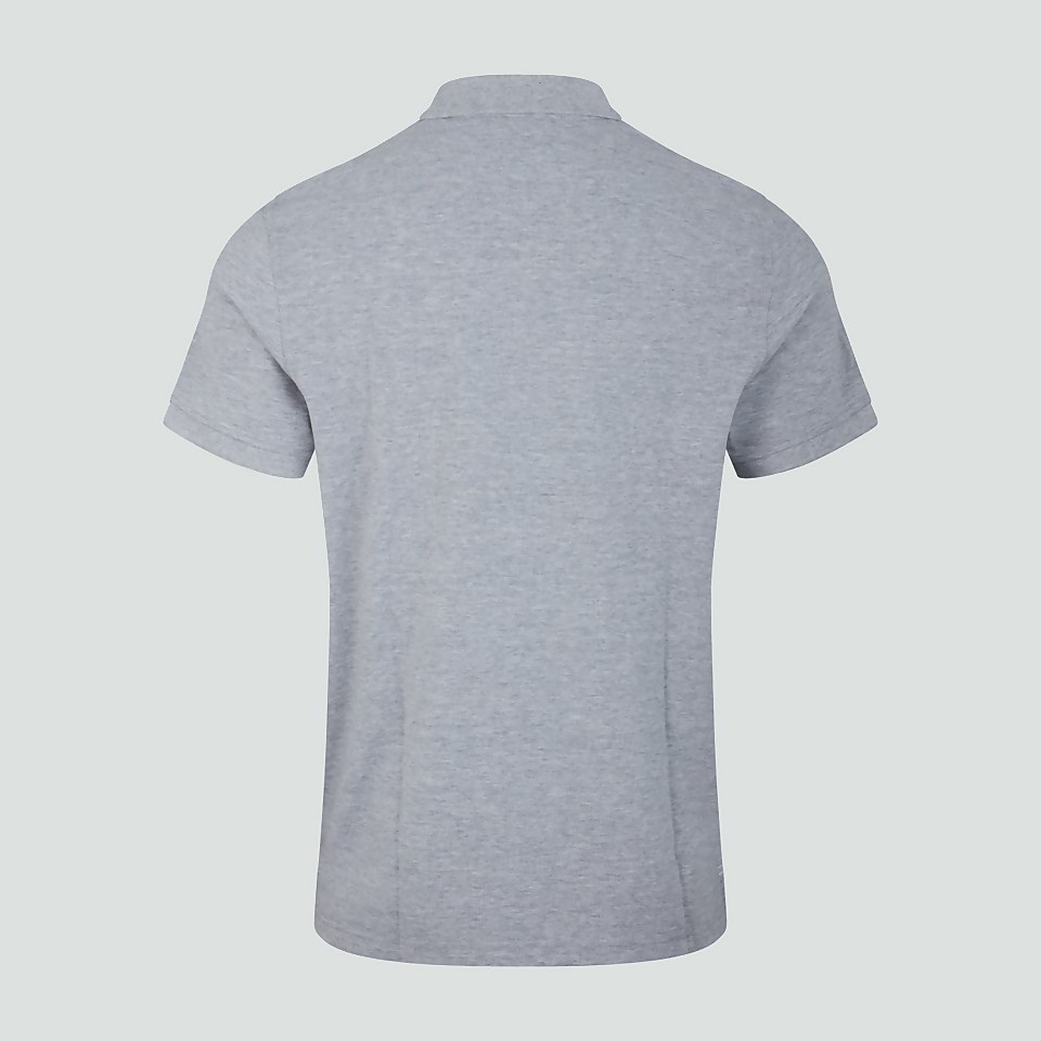 MENS WAIMAK POLO SHIRT GREY