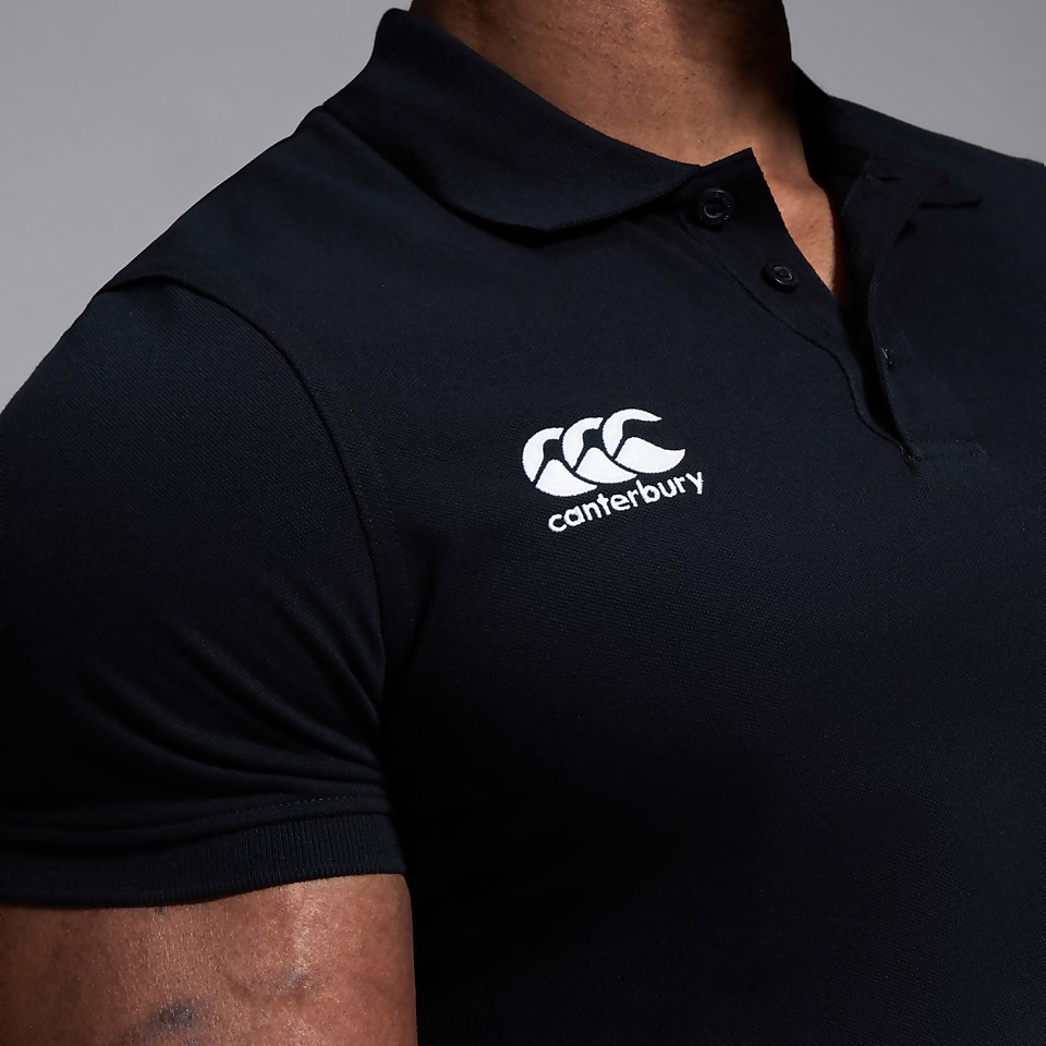 MENS WAIMAK POLO SHIRT BLACK