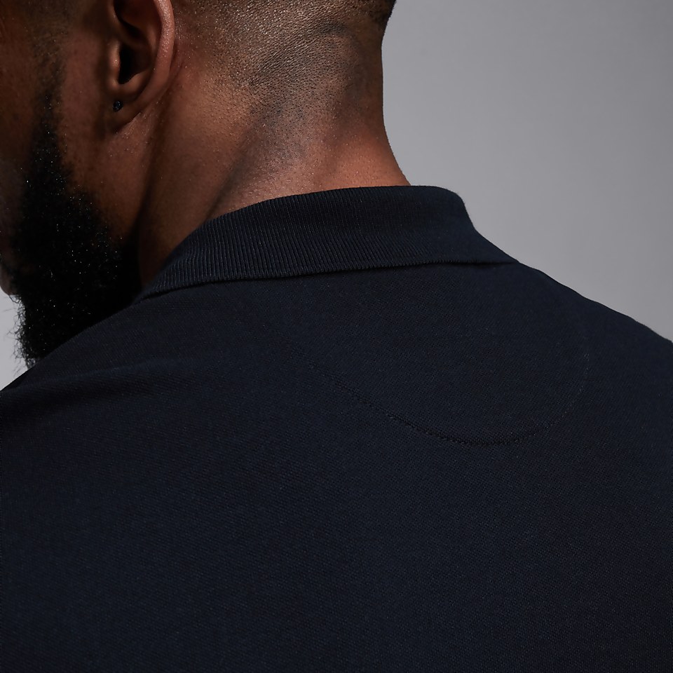 MENS WAIMAK POLO SHIRT BLACK