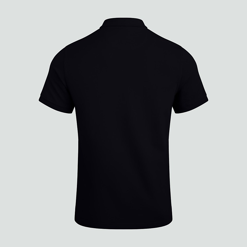 MENS WAIMAK POLO SHIRT BLACK