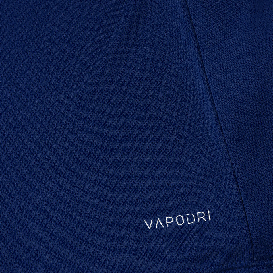 MENS CORE VAPODRI LARGE LOGO TEE BLUE