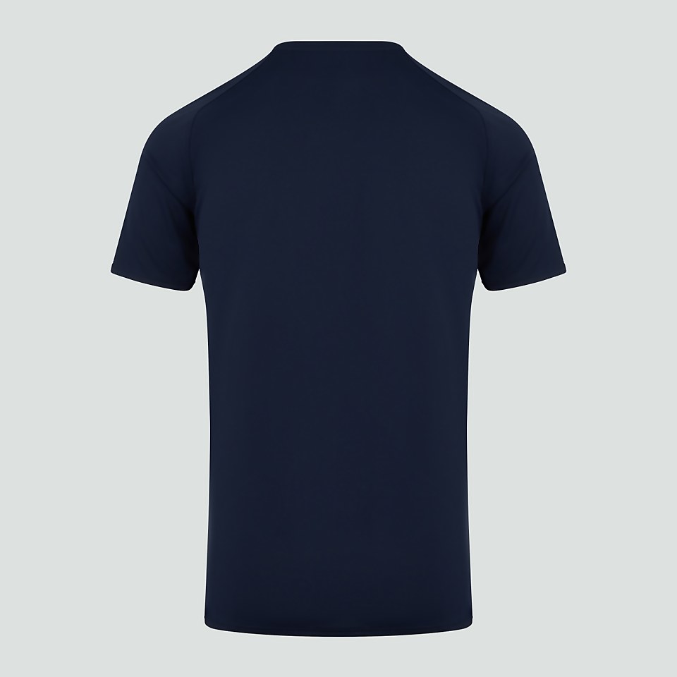CANTERBURY CORE VAPODRI LARGE LOGO T NAVY
