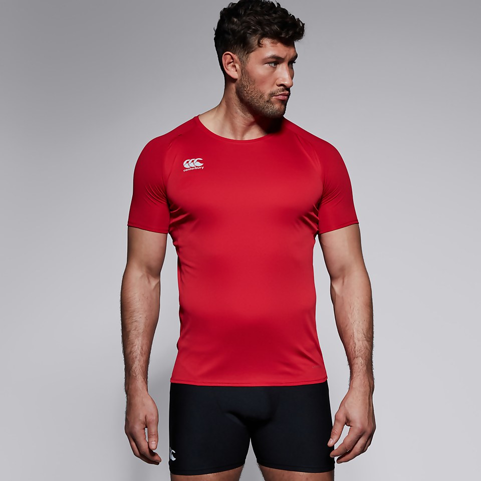 MENS CORE VAPODRI SUPERLIGHT TEE RED