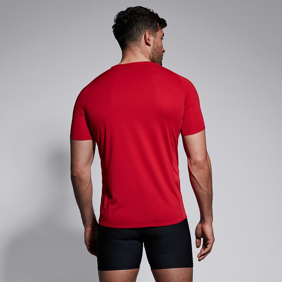 MENS CORE VAPODRI SUPERLIGHT TEE RED