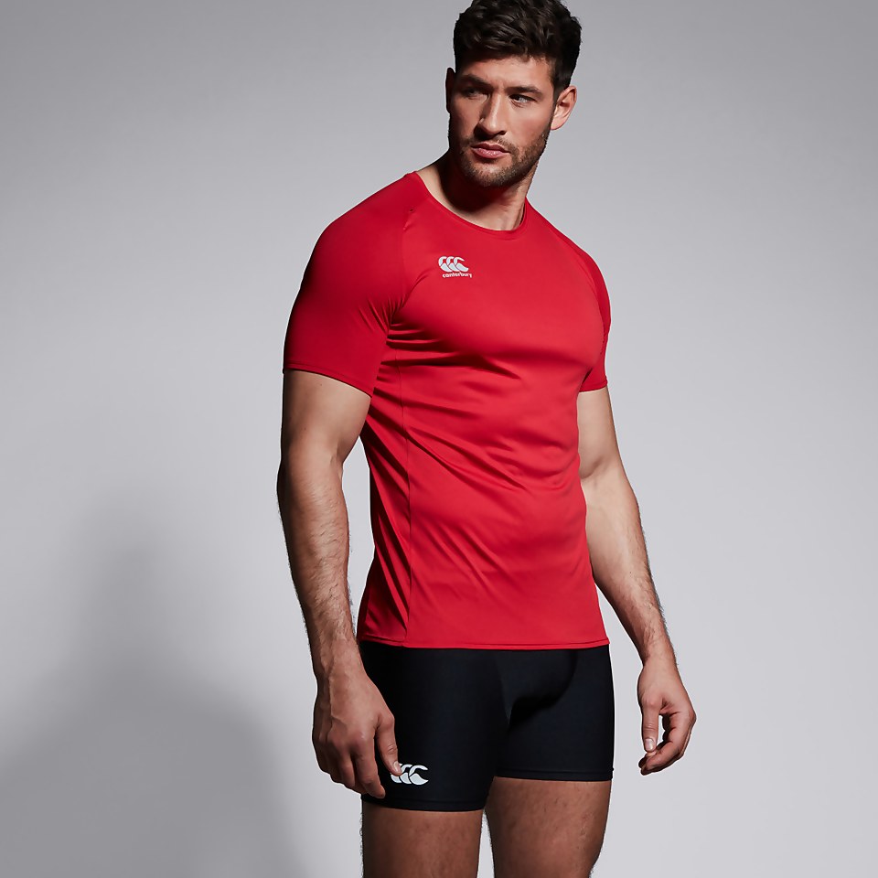 MENS CORE VAPODRI SUPERLIGHT TEE RED