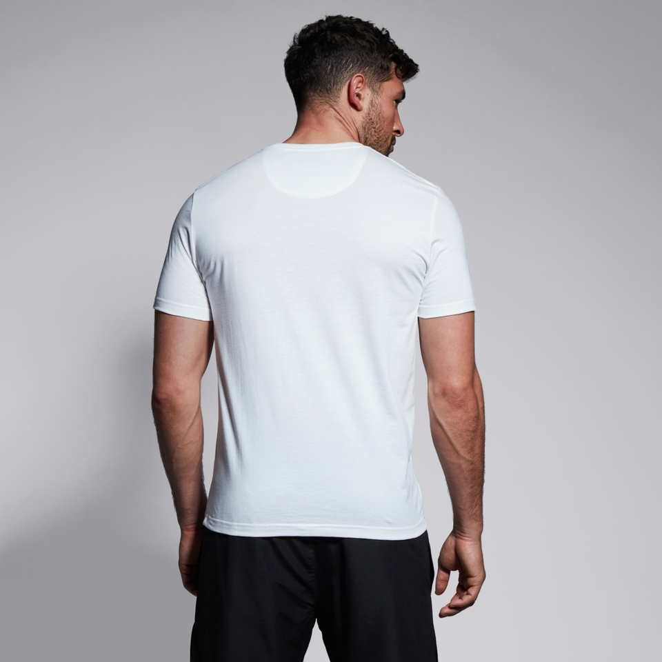 CANTERBURY CCC LOGO TEE WHITE/RED/BLAC