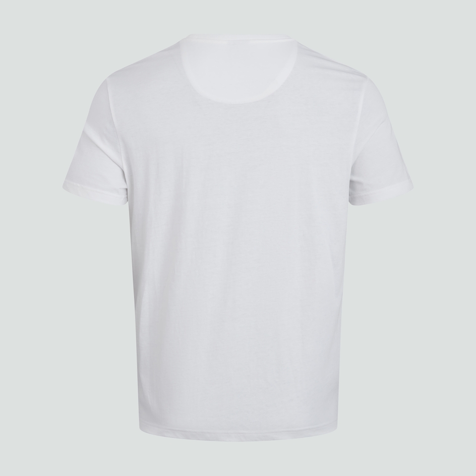 CANTERBURY CCC LOGO TEE WHITE/RED/BLAC