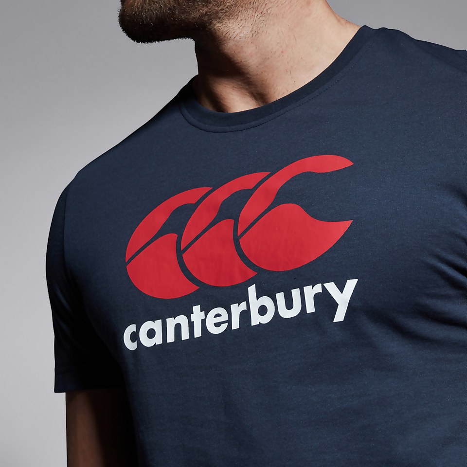MENS CCC LOGO TEE NAVY
