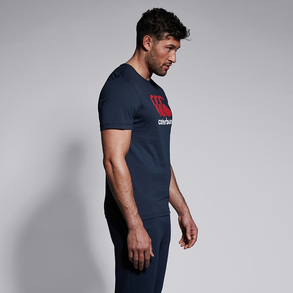 MENS CCC LOGO TEE NAVY