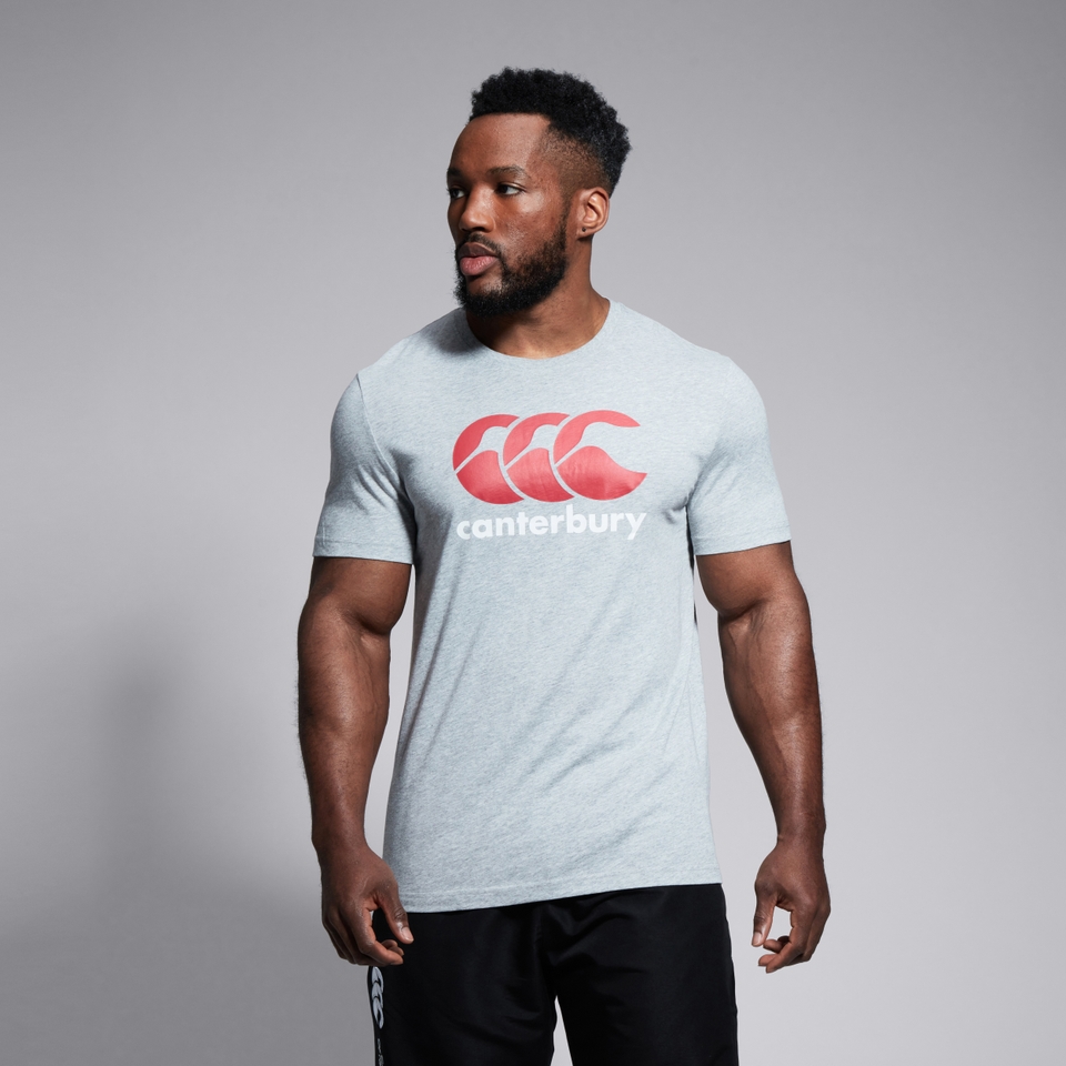 CANTERBURY CCC LOGO TEE CLASSIC MARL/R